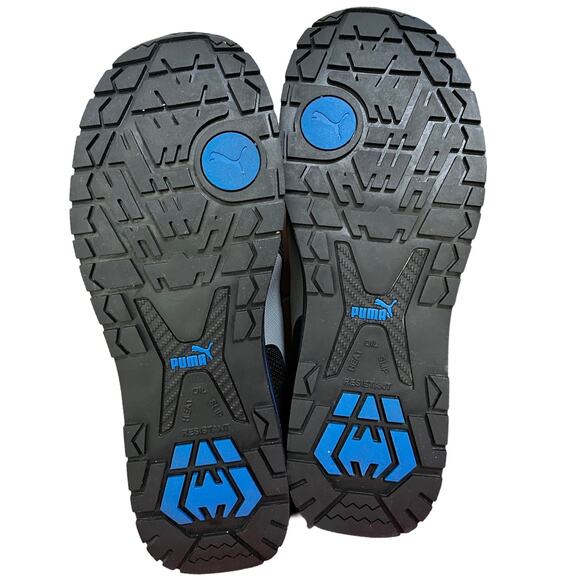 PUMA Womens Levity Knit Low ASTM EH Lace Up Sneaker Size 7 Black Athletic NEW - Picture 7 of 10